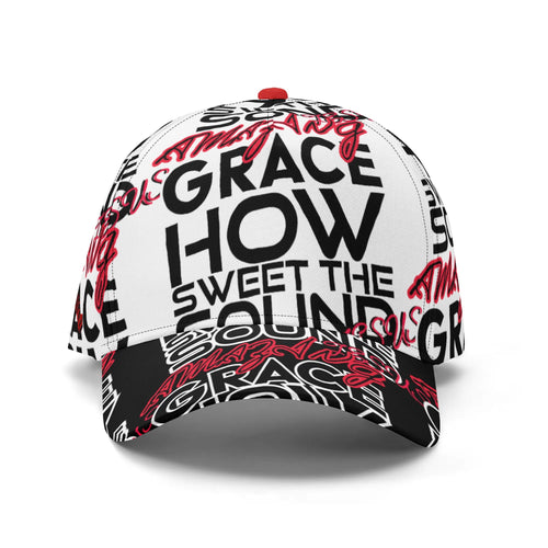 AMAZING GRACE- All-over Print Baseball Cap, FREE SHIPPING