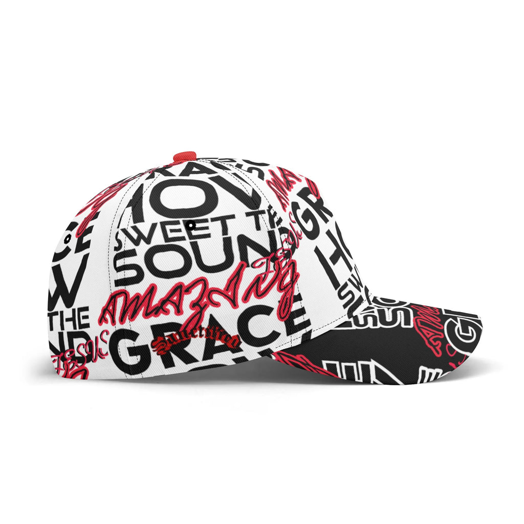 AMAZING GRACE- All-over Print Baseball Cap, FREE SHIPPING