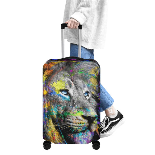 BOLD AS A LION- Polyester Luggage Cover, FREE SHIPPING