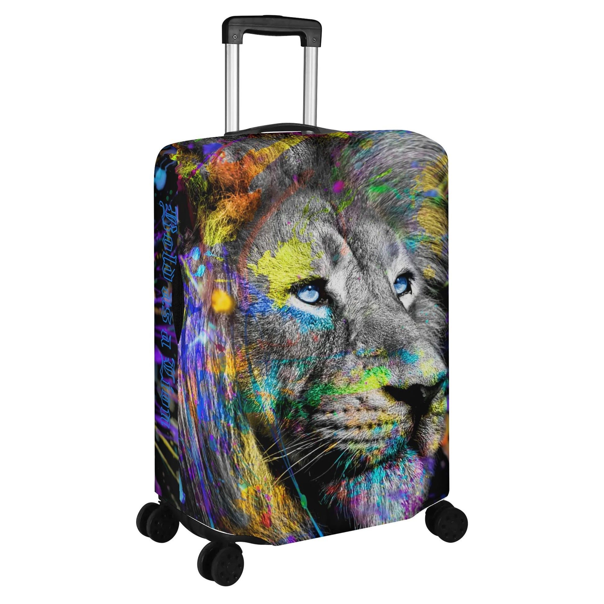 BOLD AS A LION- Polyester Luggage Cover, FREE SHIPPING