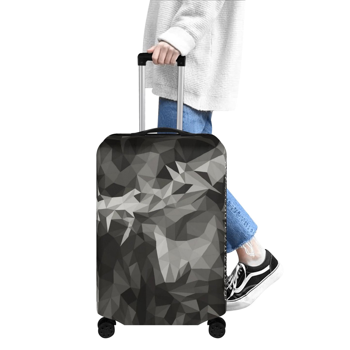 KING JESUS- Polyester Luggage Cover, FREE SHIPPING