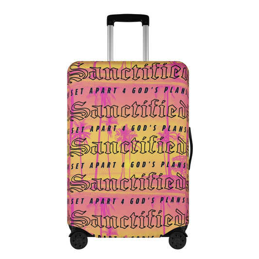 SANCTIFIED- Polyester Luggage Cover, FREE SHIPPING