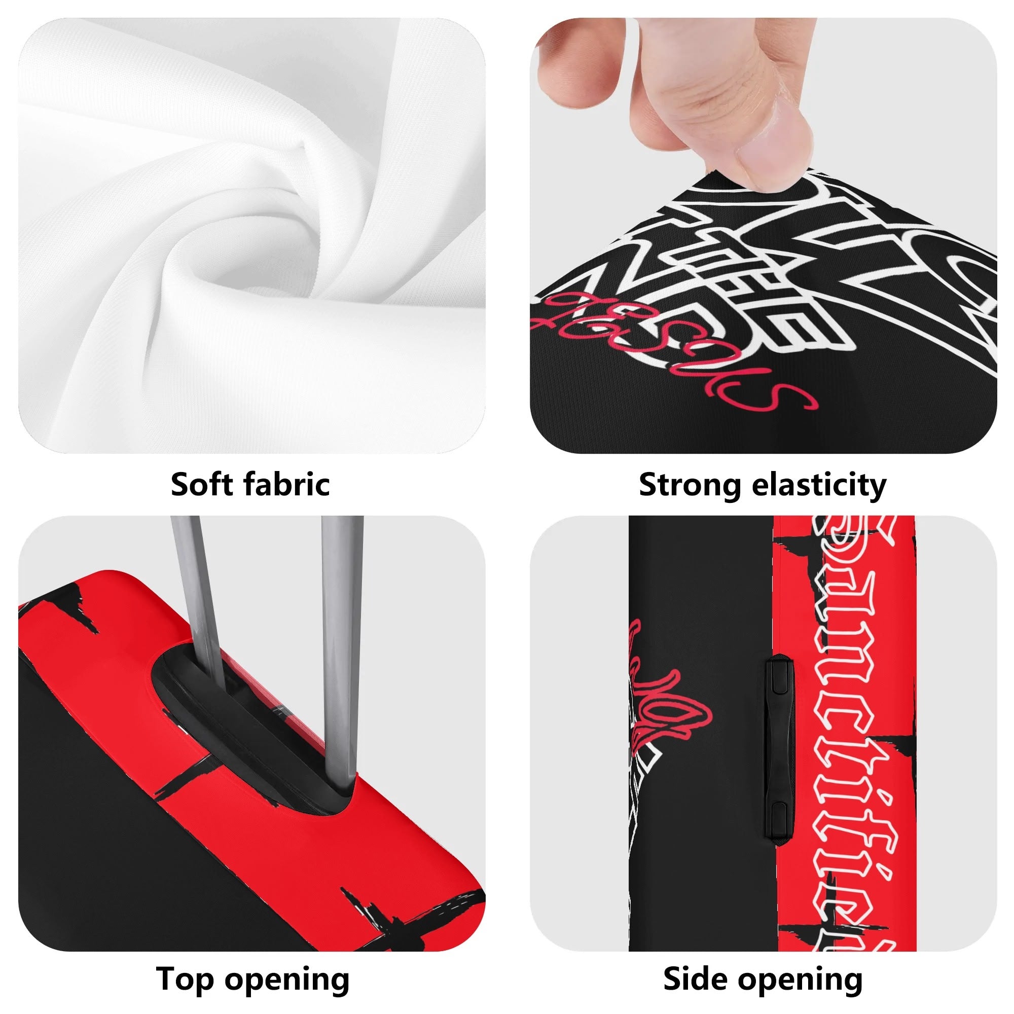 AMAZING GRACE- Polyester Luggage Cover, FREE SHIPPING