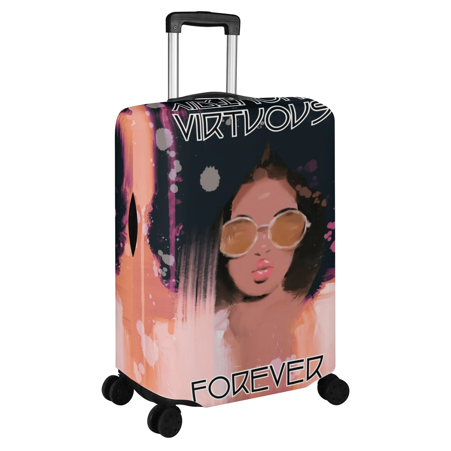 VIRTUOUS FOREVER- Polyester Luggage Cover, FREE SHIPPING