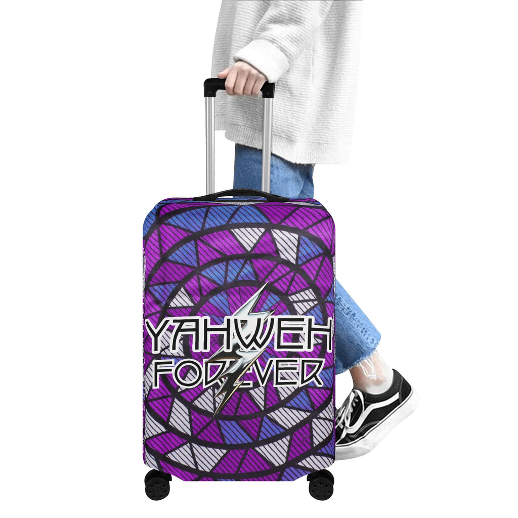 YAHWEH FOREVER- Polyester Luggage Cover, FREE SHIPPING