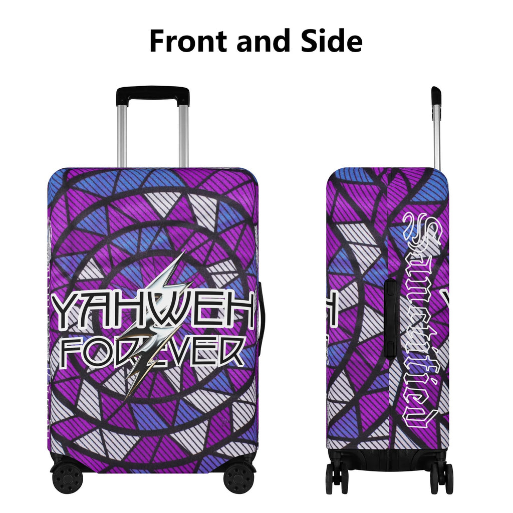 YAHWEH FOREVER- Polyester Luggage Cover, FREE SHIPPING