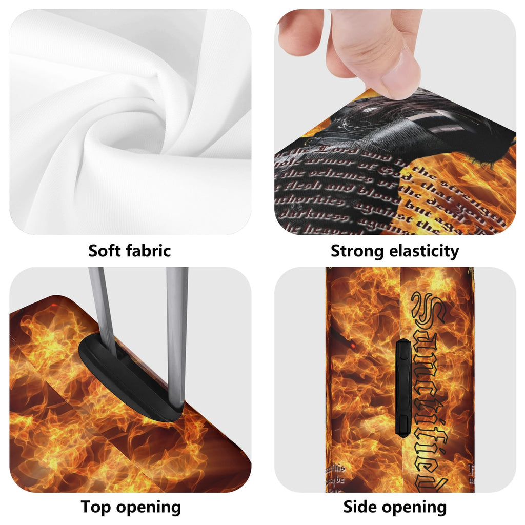 ARMOR OF GOD- Polyester Luggage Cover, FREE SHIPPING