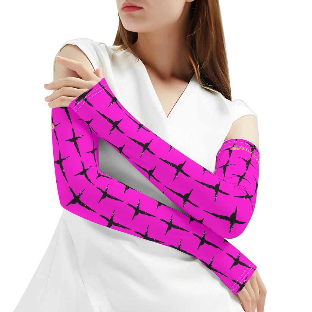 TAKE UP YOUR CROSS- A Pair Cooling Arm Sleeves Arm Cover for UV Sun Protection Gifts, FREE SHIPPING