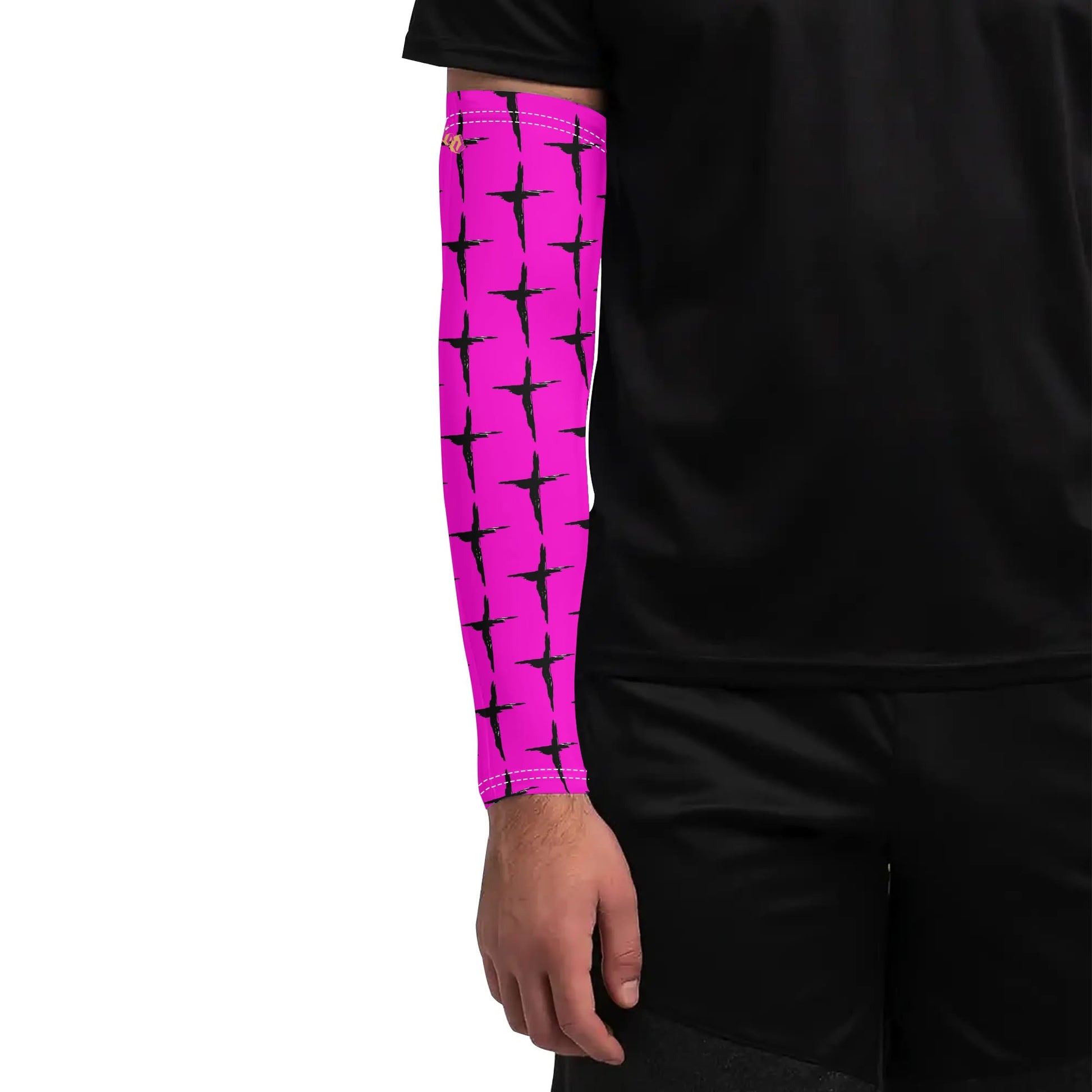 TAKE UP YOUR CROSS- A Pair Cooling Arm Sleeves Arm Cover for UV Sun Protection Gifts, FREE SHIPPING