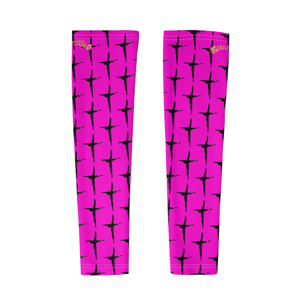 TAKE UP YOUR CROSS- A Pair Cooling Arm Sleeves Arm Cover for UV Sun Protection Gifts, FREE SHIPPING