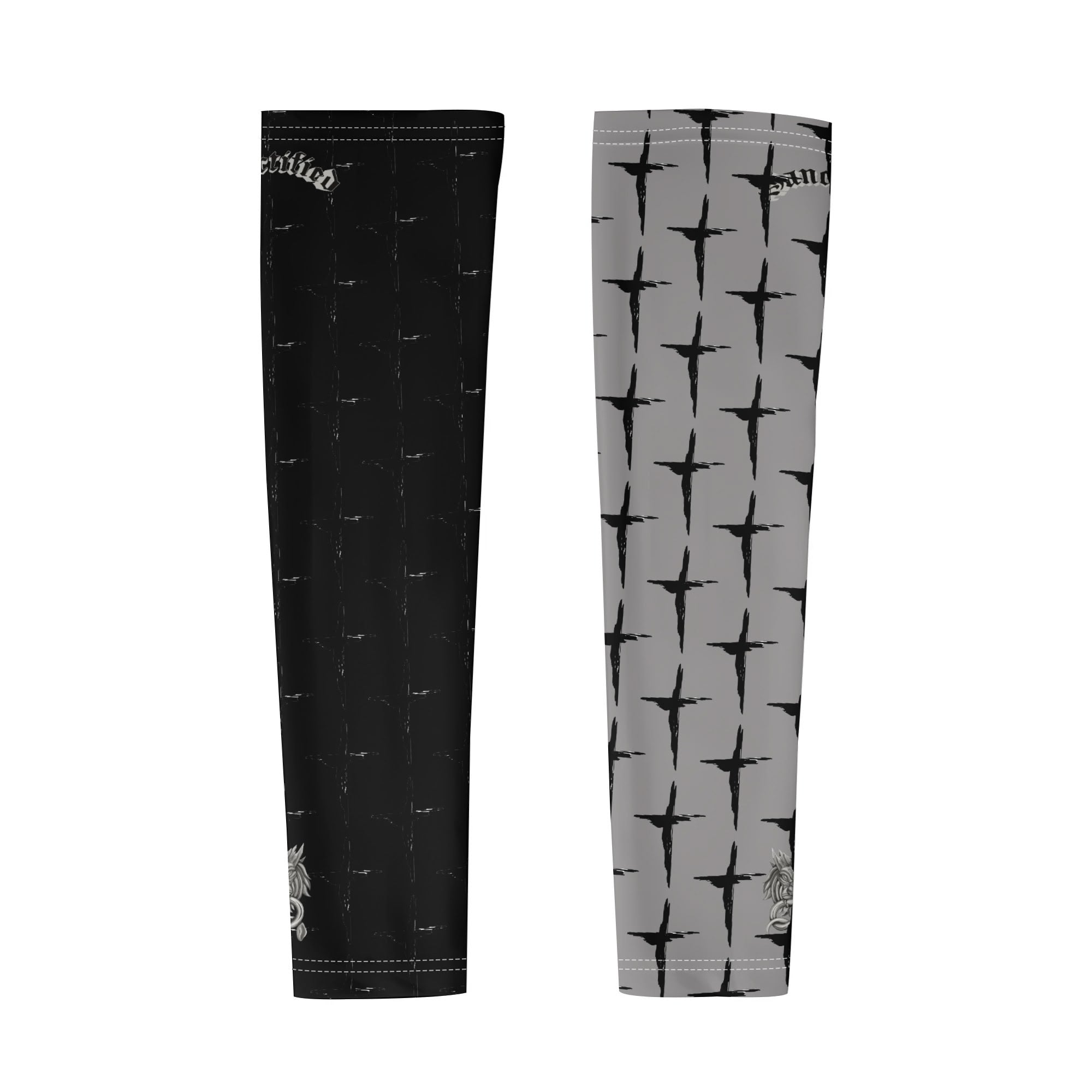 CROSS- A Pair Cooling Arm Sleeves Arm Cover for UV Sun Protection Gifts, FREE SHIPPING