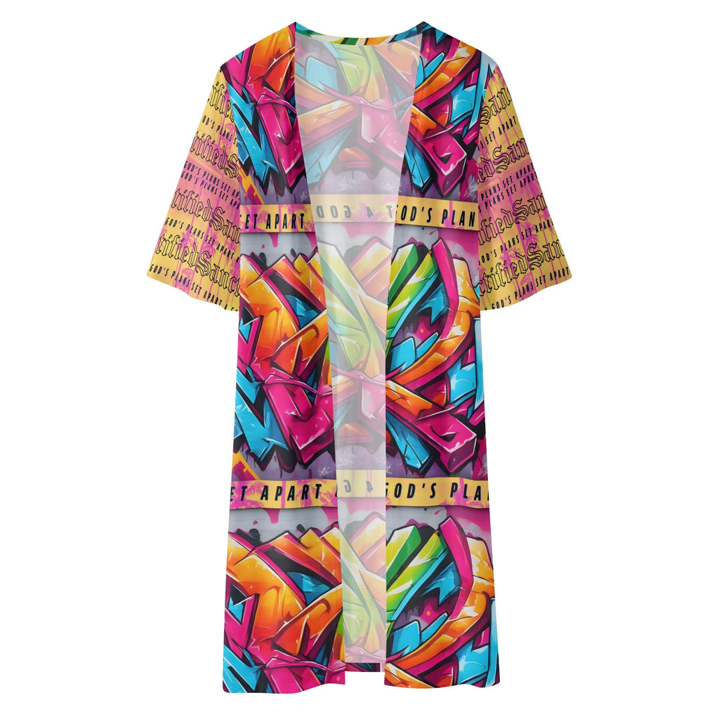 SANCTIFIED- Womens Half Sleeve Kimono Cardigan, FREE SHIPPING