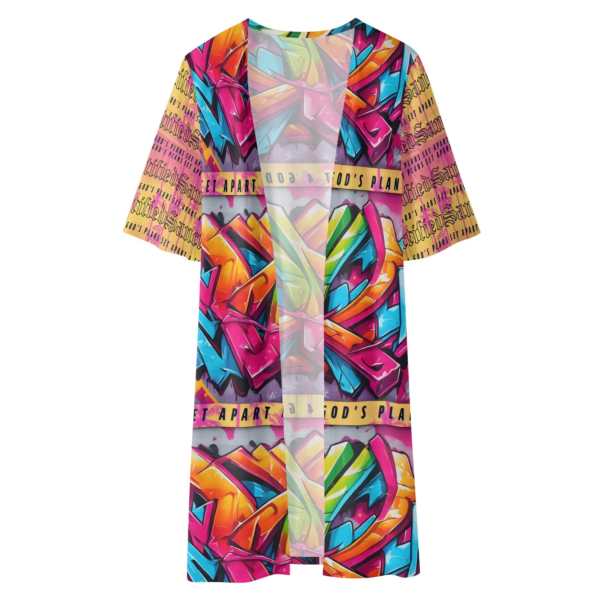 SANCTIFIED- Womens Half Sleeve Kimono Cardigan, FREE SHIPPING