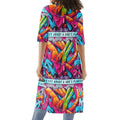 SANCTIFIED- Womens Half Sleeve Kimono Cardigan, FREE SHIPPING