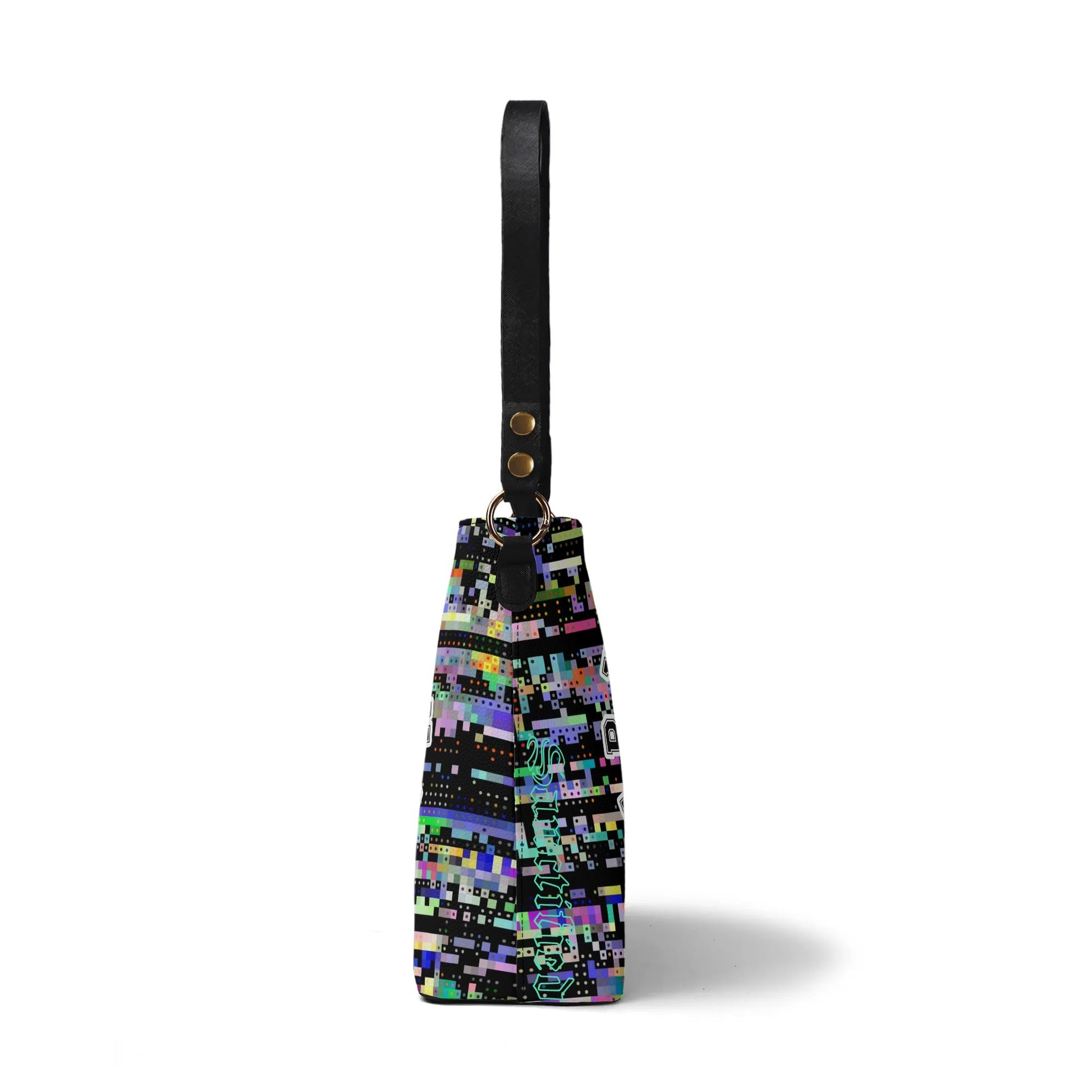 SPIRITUAL WARFARE- Womens PU Bucket Bag Shoulder Bag, FREE SHIPPING