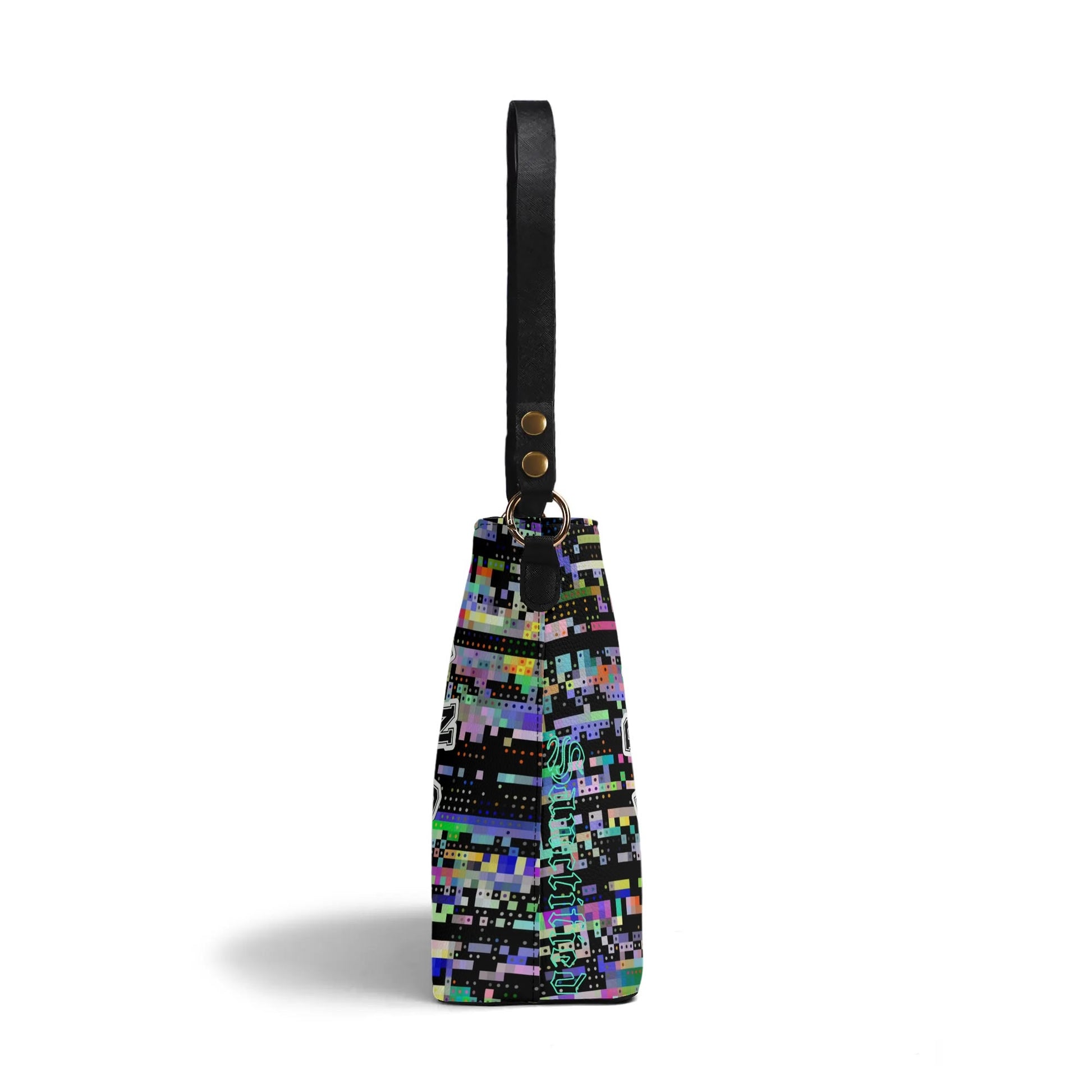 SPIRITUAL WARFARE- Womens PU Bucket Bag Shoulder Bag, FREE SHIPPING
