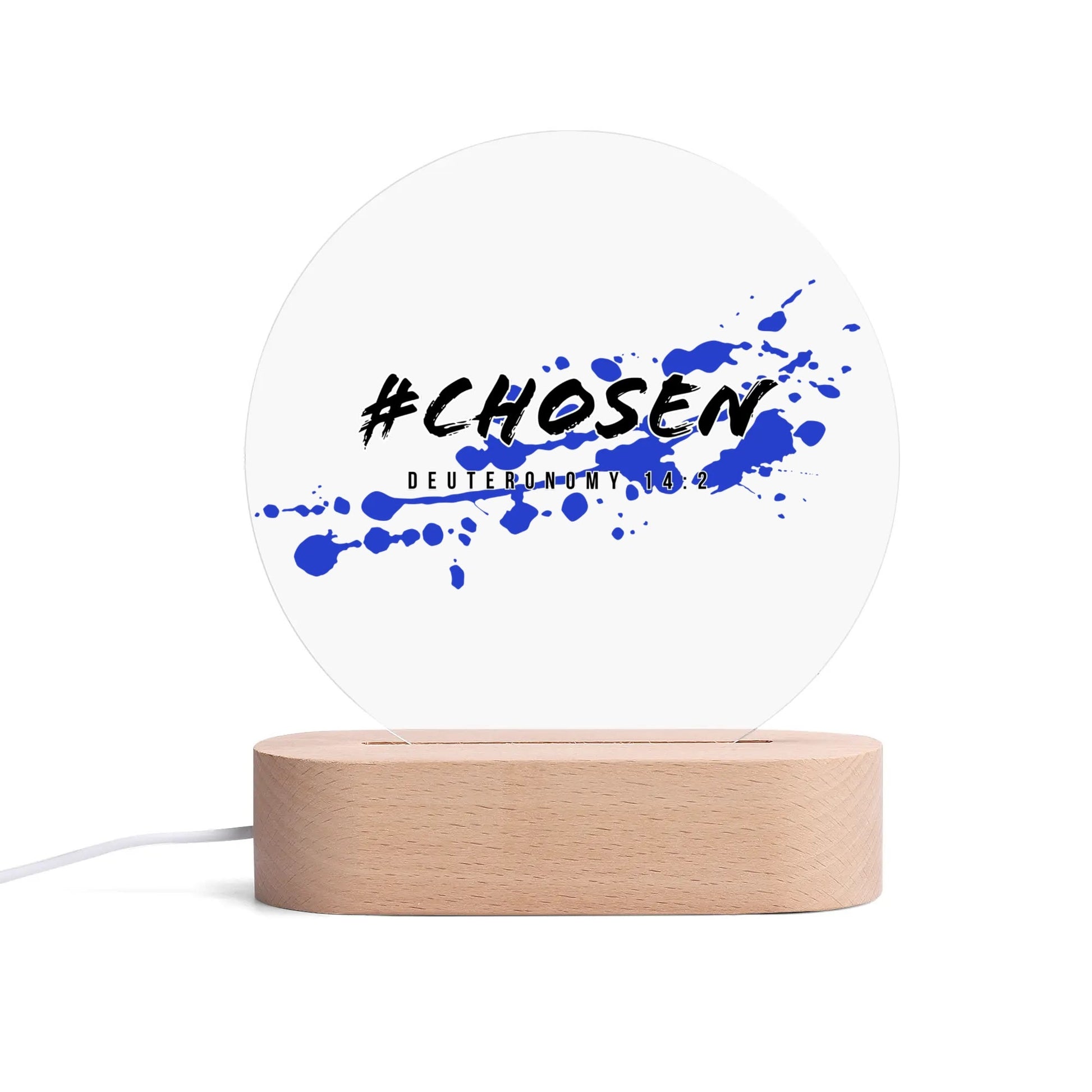 #CHOSEN-  Acrylic Round Lamp Night Light Home Decor, FREE SHIPPING
