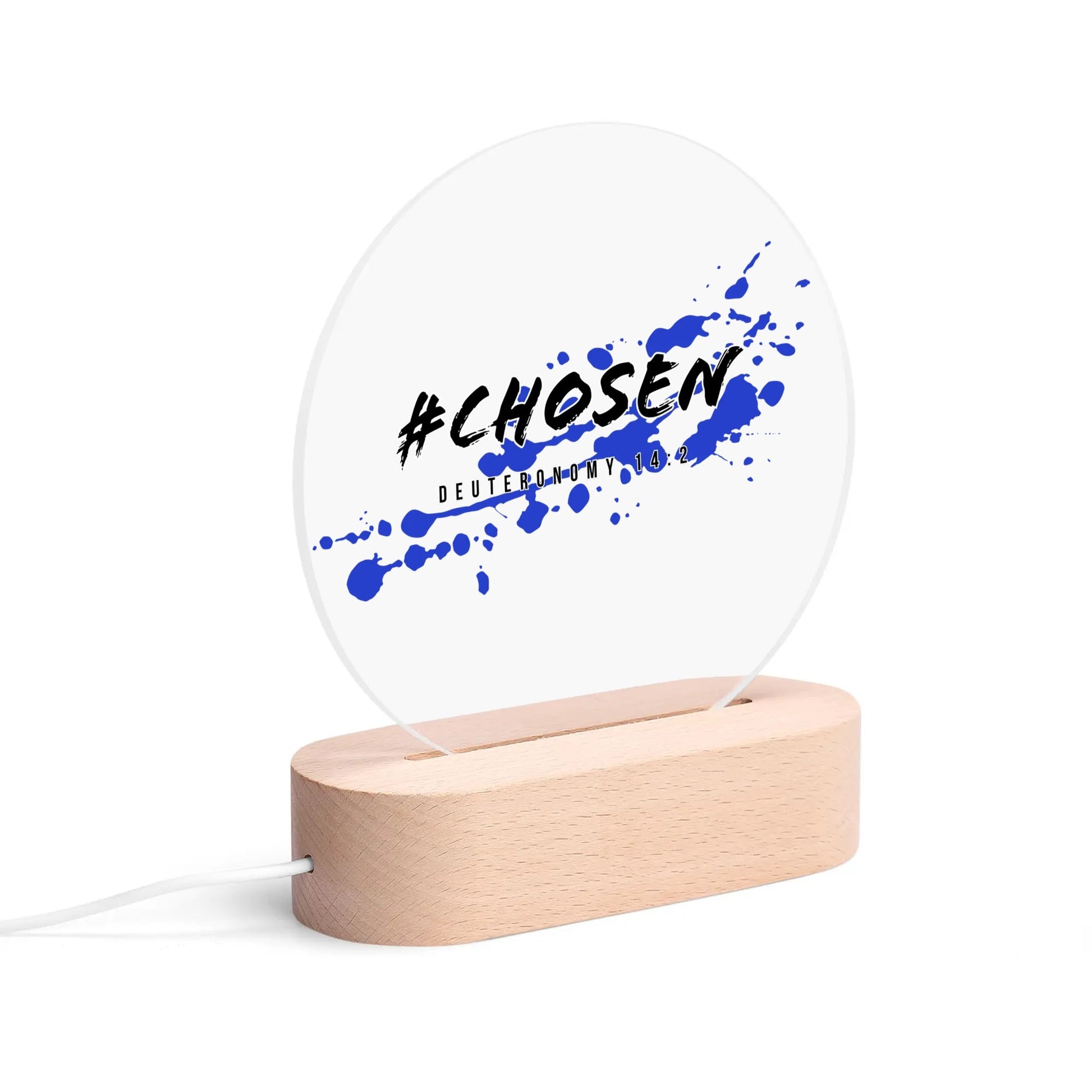 #CHOSEN-  Acrylic Round Lamp Night Light Home Decor, FREE SHIPPING
