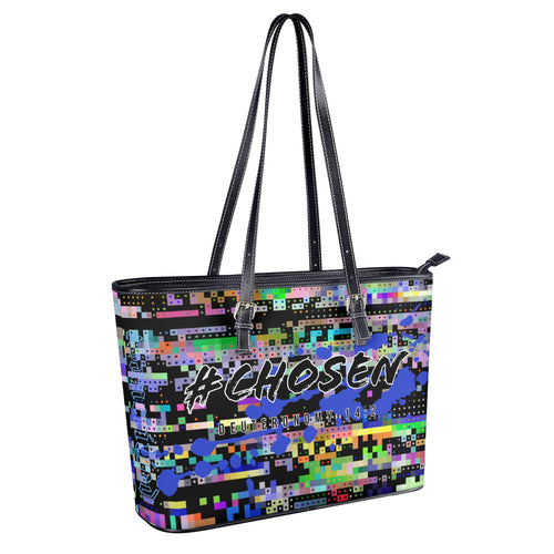 #CHOSEN- PU Leather Tote Bag, FREE SHIPPING