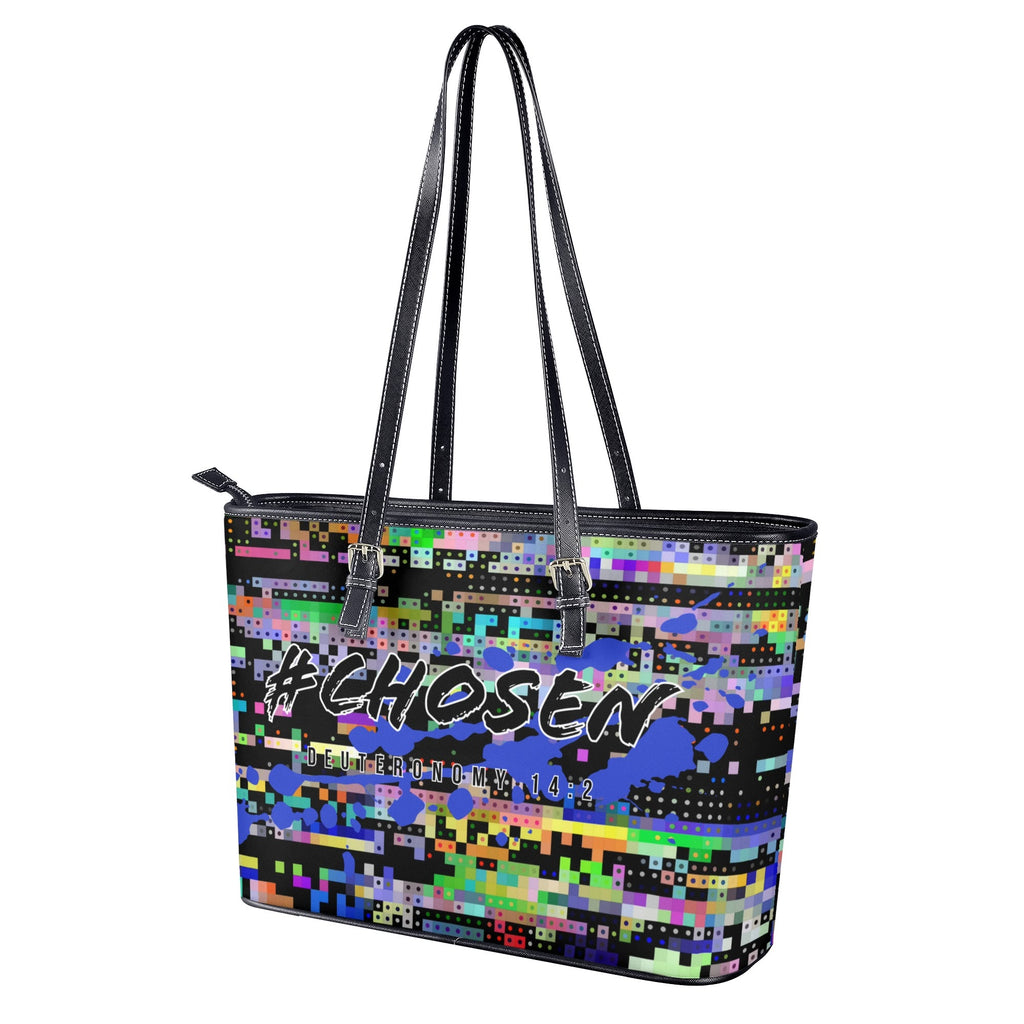 #CHOSEN- PU Leather Tote Bag, FREE SHIPPING