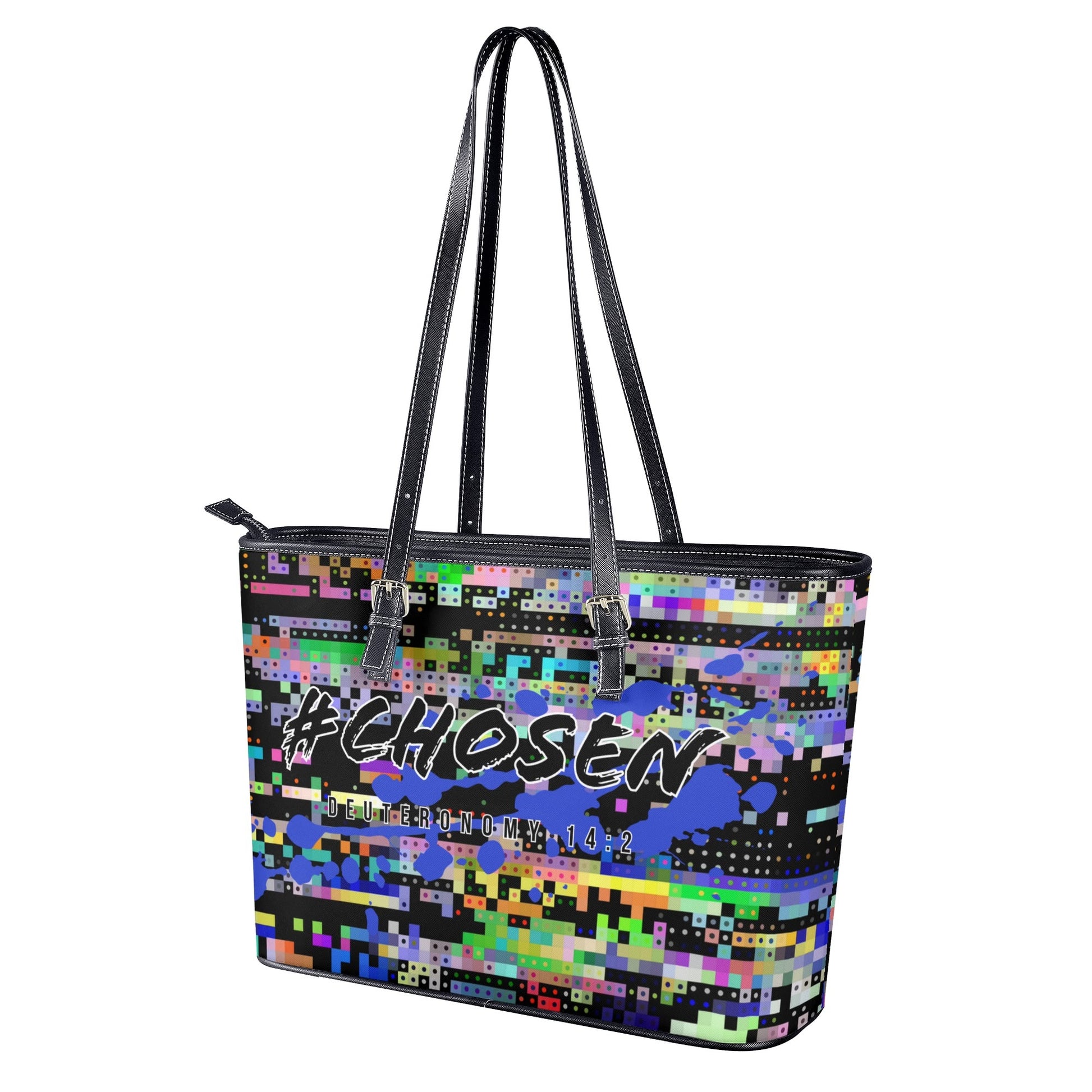 #CHOSEN- PU Leather Tote Bag, FREE SHIPPING