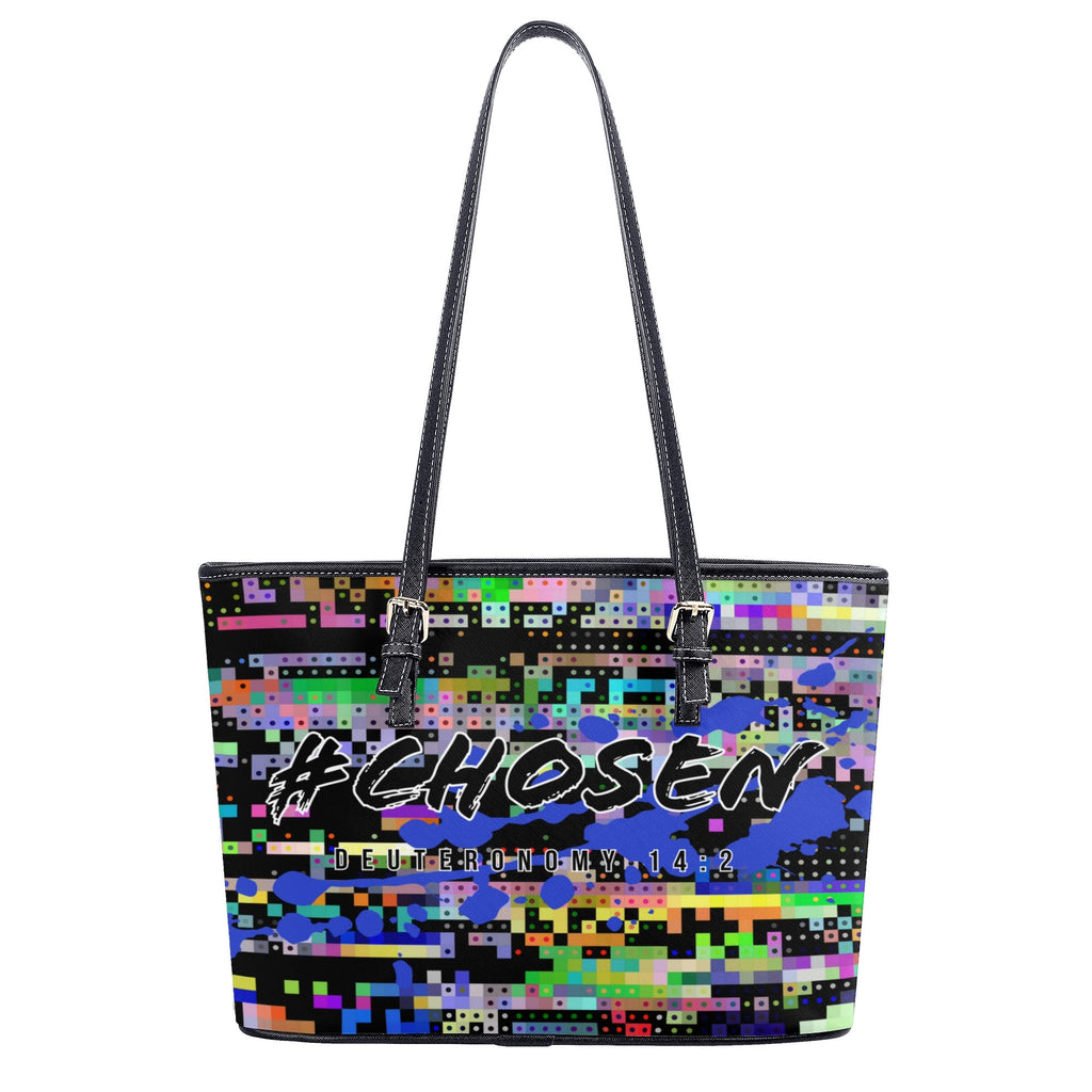 #CHOSEN- PU Leather Tote Bag, FREE SHIPPING