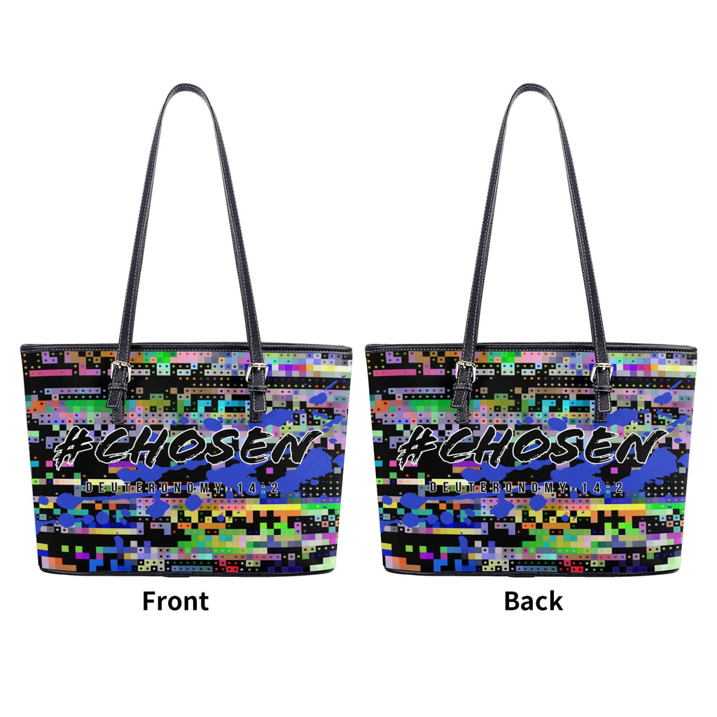 #CHOSEN- PU Leather Tote Bag, FREE SHIPPING