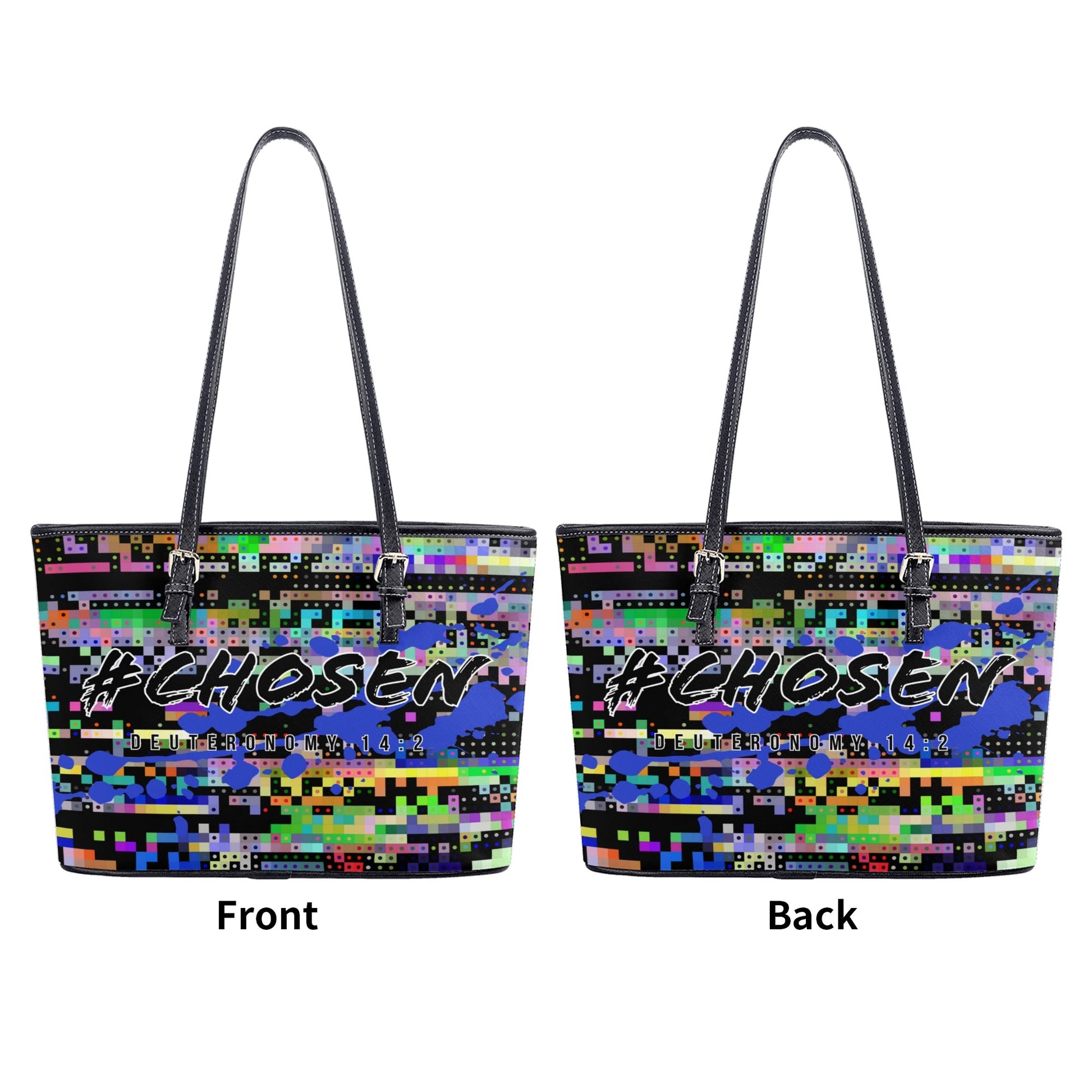 #CHOSEN- PU Leather Tote Bag, FREE SHIPPING