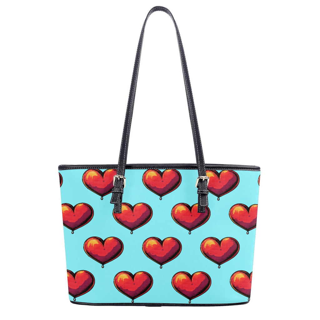LOVE NEVER FAILS- PU Leather Tote Bag, FREE SHIPPING