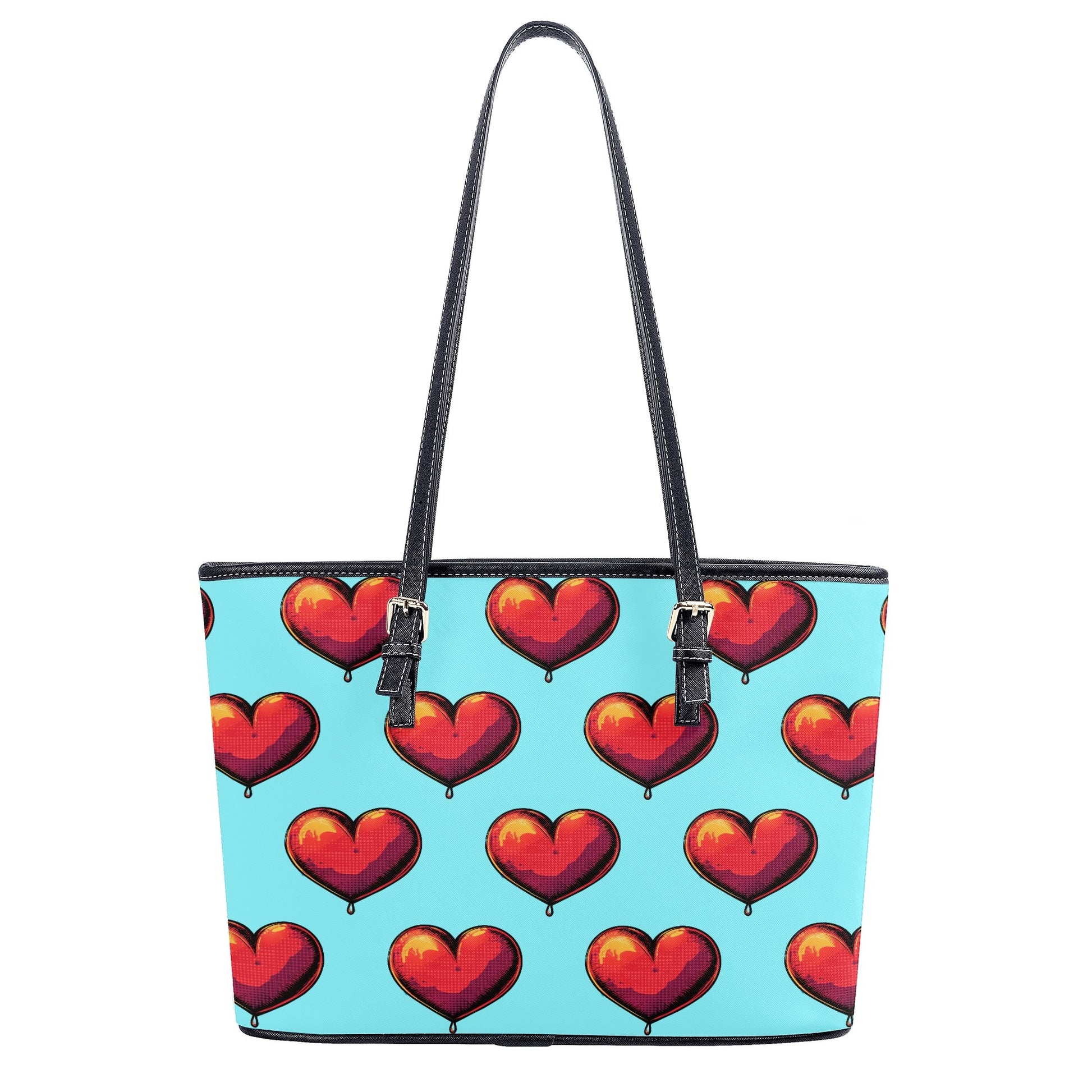 LOVE NEVER FAILS- PU Leather Tote Bag, FREE SHIPPING