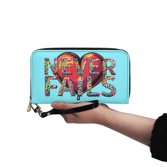 LOVE NEVER FAILS- Upgraded 2.0 PU Leather Wallet, FREE SHIPPING