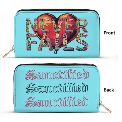 LOVE NEVER FAILS- Upgraded 2.0 PU Leather Wallet, FREE SHIPPING