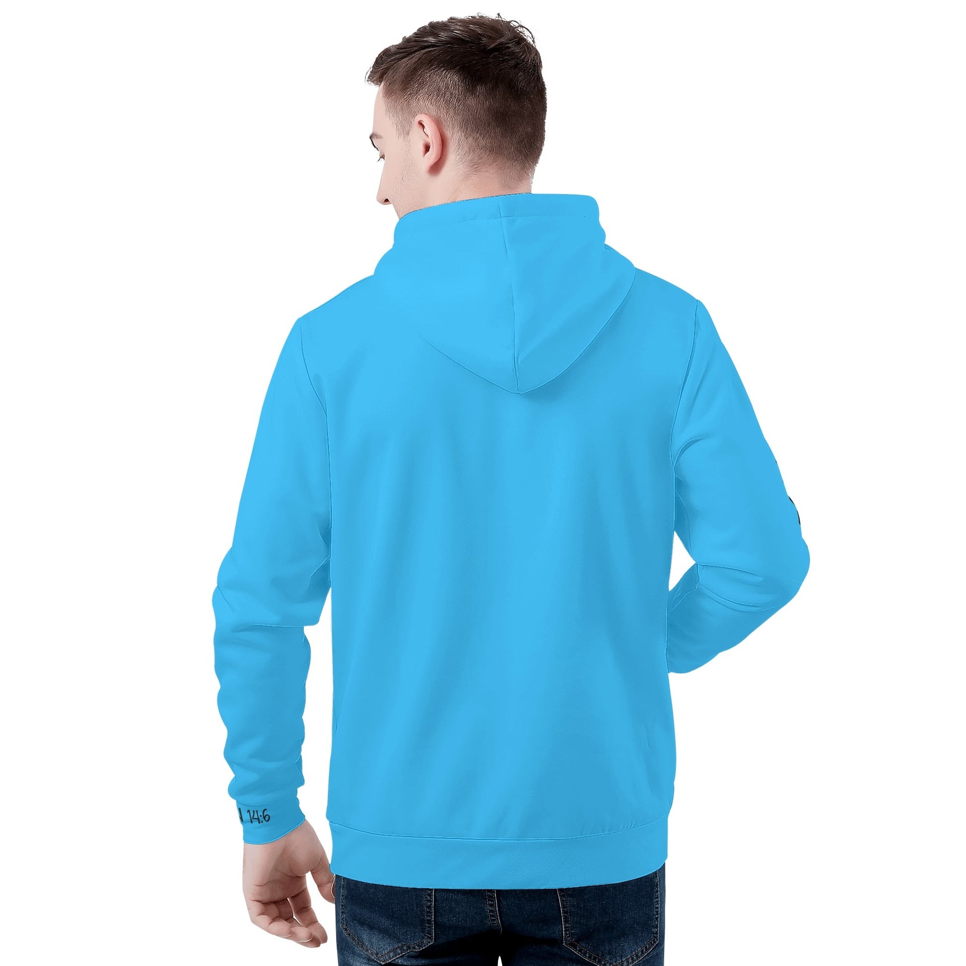YESHUA- Mens All Over Print Warm Velvets Pair Of Hoodie