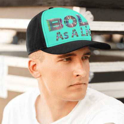 BOLD AS A LION- Front Printing Baseball Cap, FREE SHIPPING
