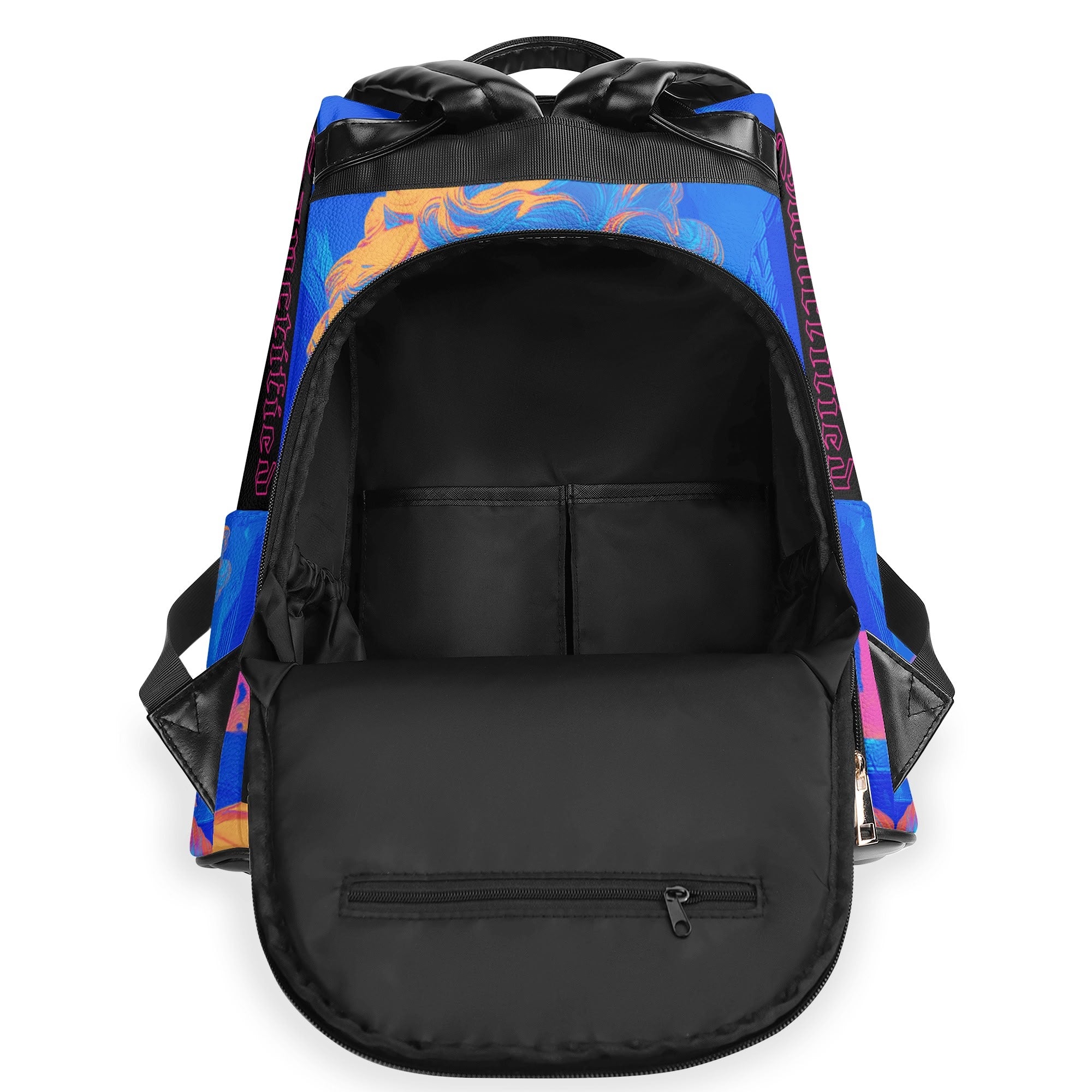 Walk by Faith- New Travel PU Daypack Anti-theft Backpack