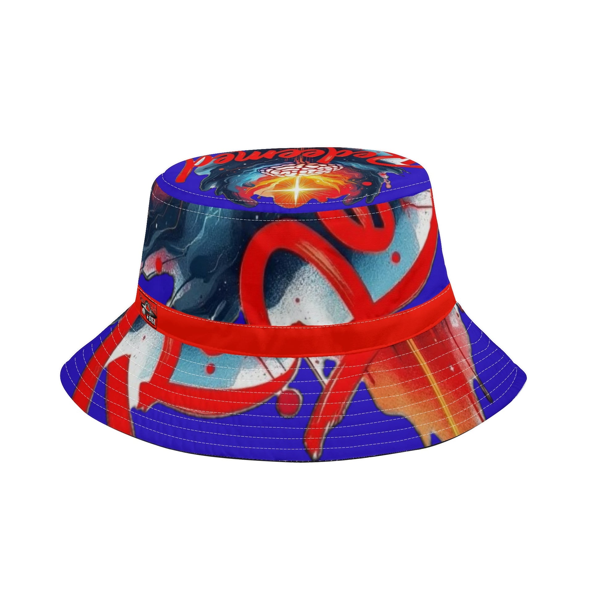 REDEEMED ORA COLLECTION- All Over Print Bucket Hats with Adjustable String, FREE SHIPPING