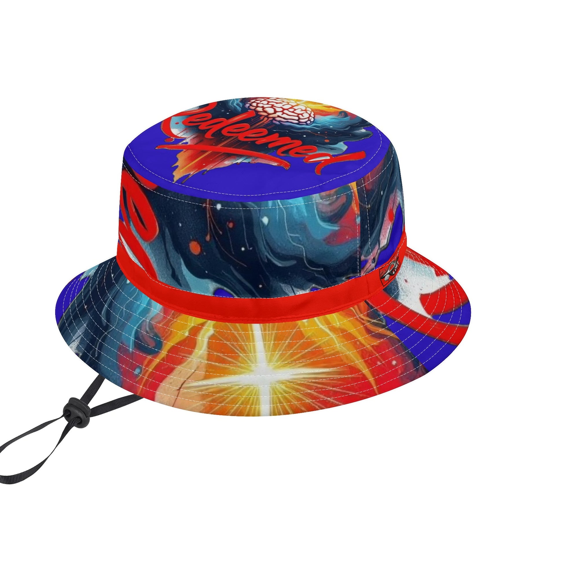 REDEEMED ORA COLLECTION- All Over Print Bucket Hats with Adjustable String, FREE SHIPPING