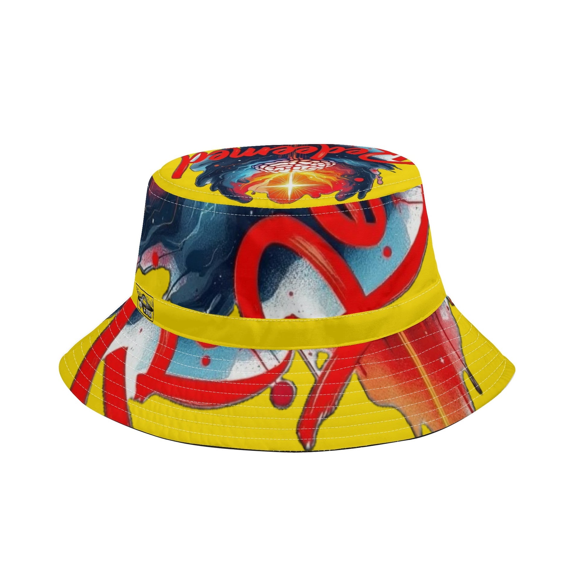 REDEEMED ORA COLLECTION- All Over Print Bucket Hats with Adjustable String, FREE SHIPPING