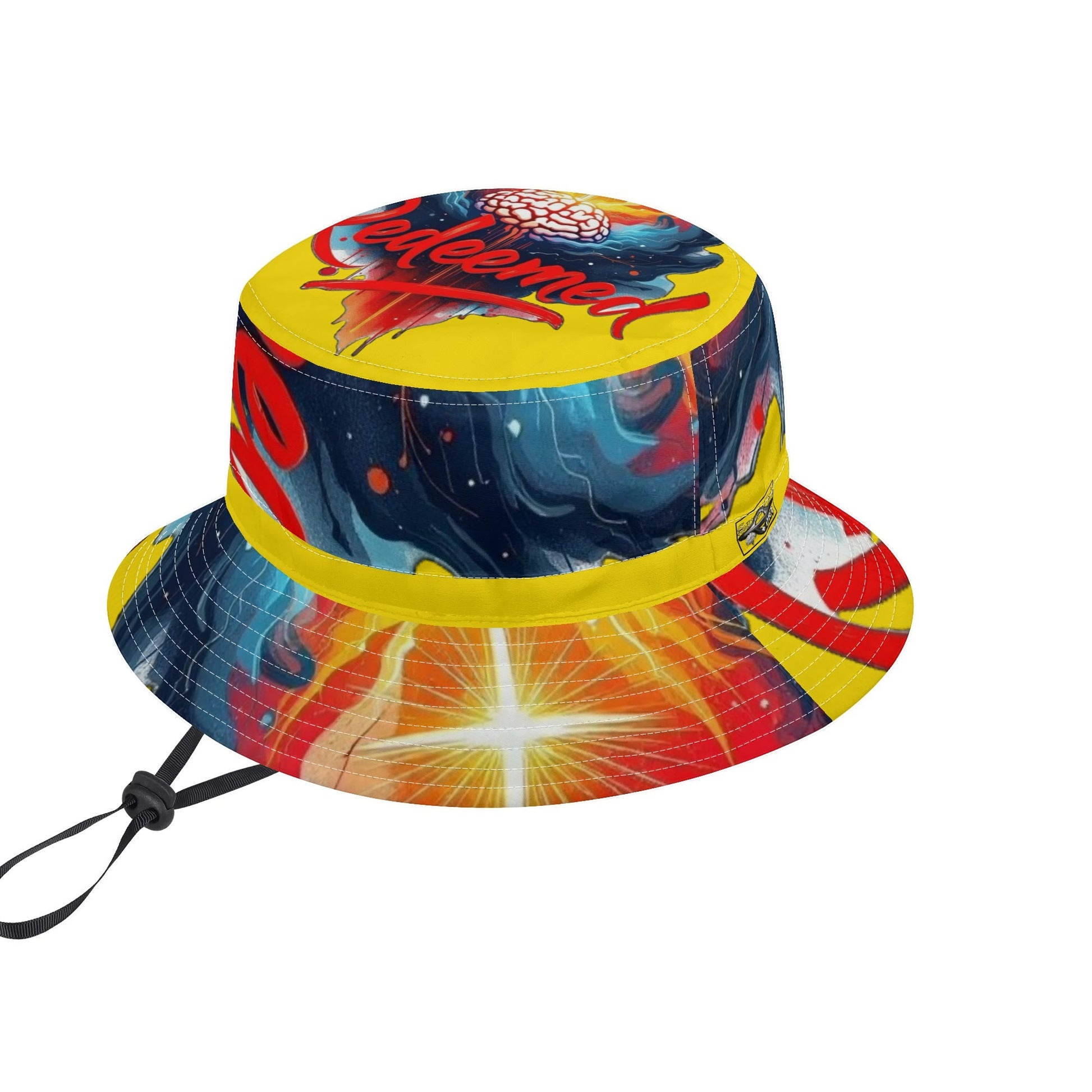 REDEEMED ORA COLLECTION- All Over Print Bucket Hats with Adjustable String, FREE SHIPPING