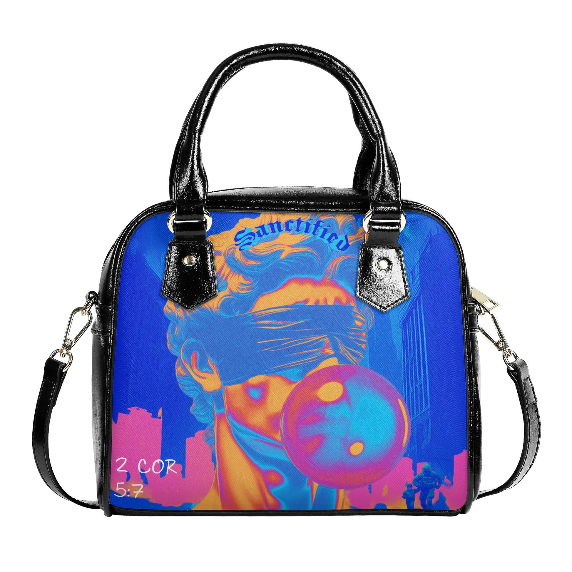 WALK BY FAITH- PU Shoulder Handbag, FREE SHIPPING