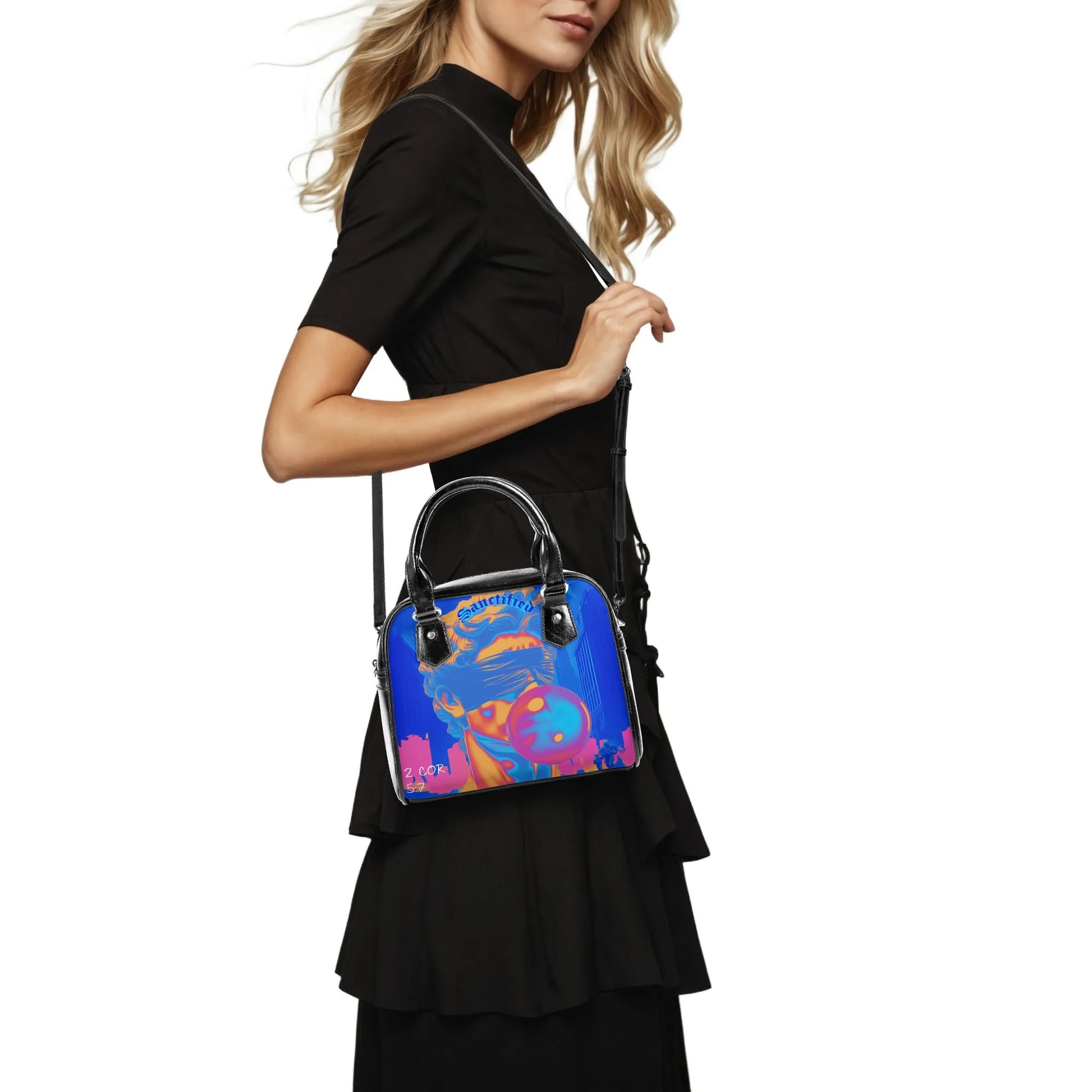 WALK BY FAITH- PU Shoulder Handbag, FREE SHIPPING