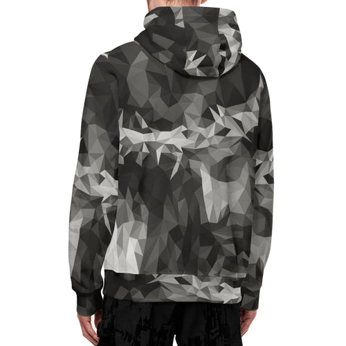 CROWN OF THORNS- Adult Full Zip Turtleneck Hoodie Streetwear, Free Shipping