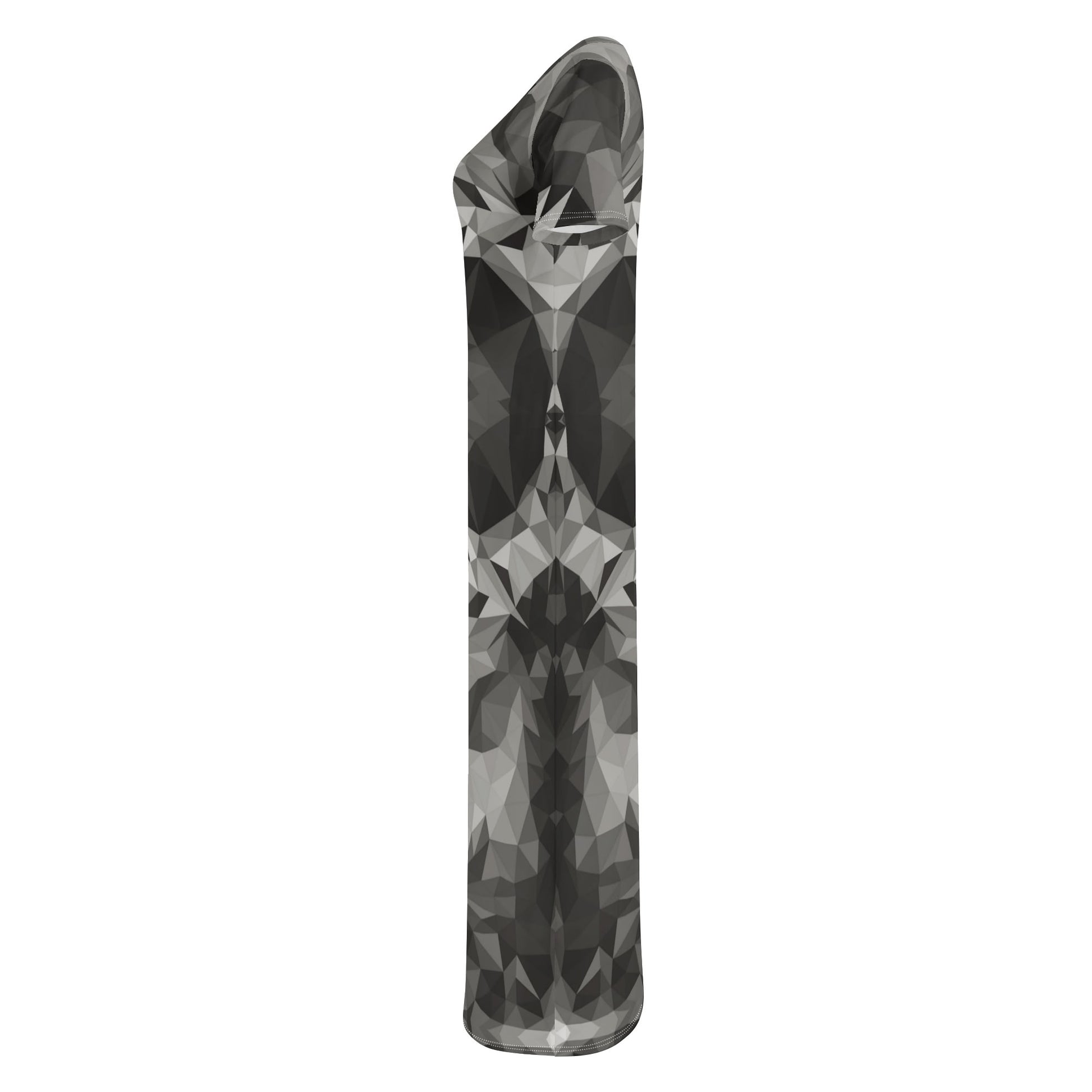 CROWN OF THORNS- Womens Casual All Over Print T-shirt Long Dresses, FREE SHIPPING
