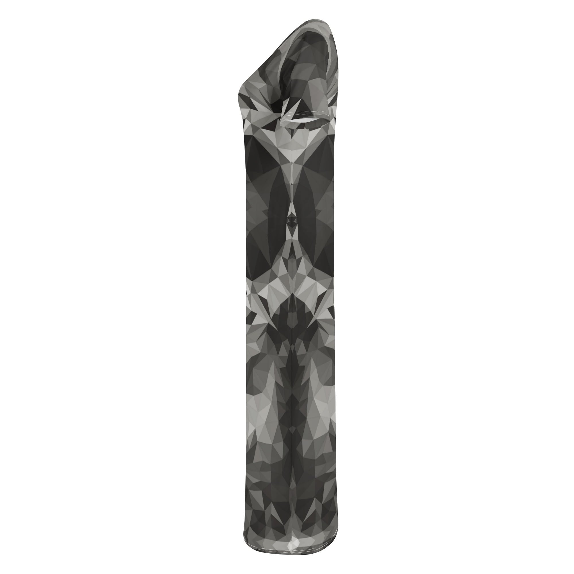 CROWN OF THORNS- Womens Casual All Over Print T-shirt Long Dresses, FREE SHIPPING