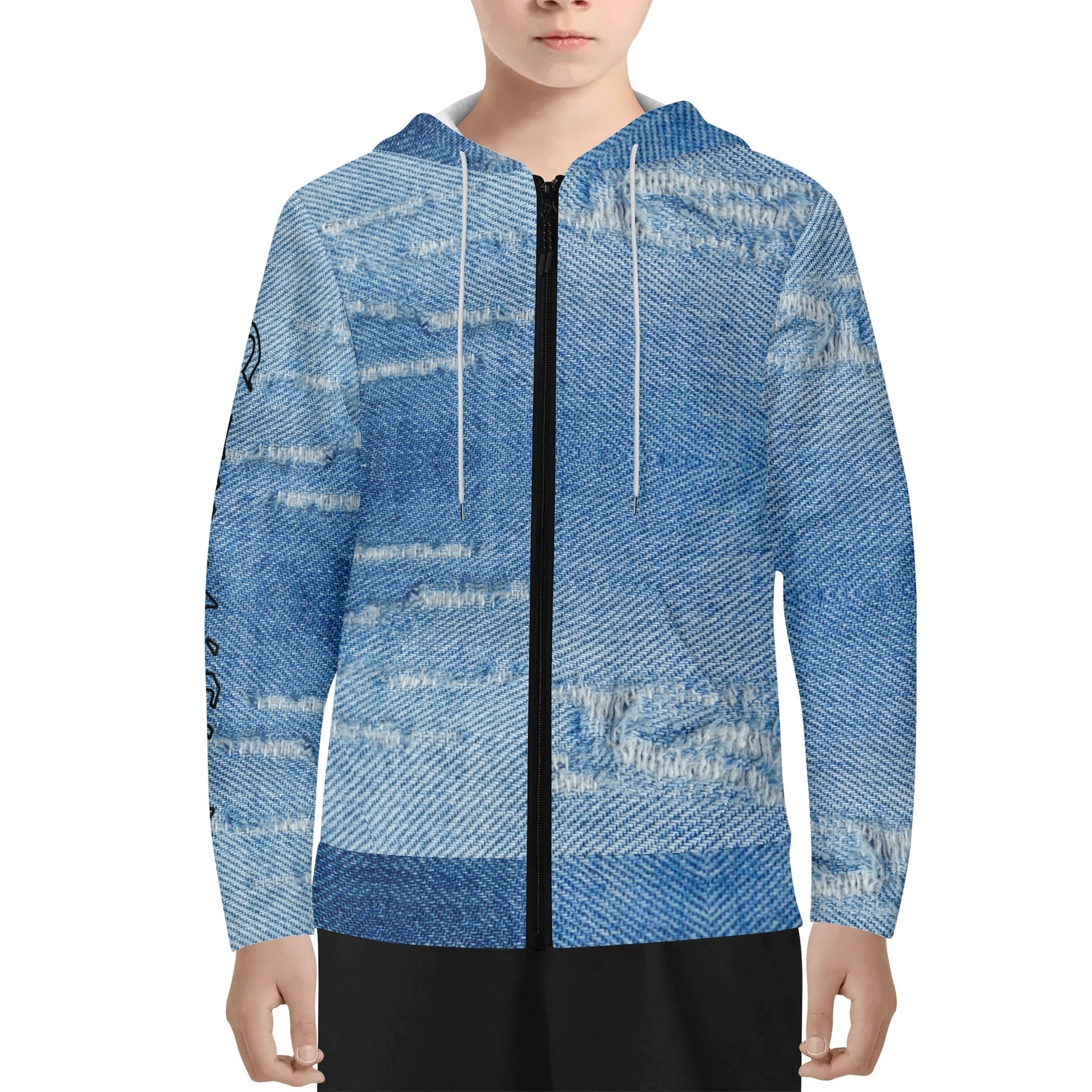 NO HOLDING BACK- Youth Lightweight Zipper Jumper Sweatshirt Hoodie, FREE SHIPPING