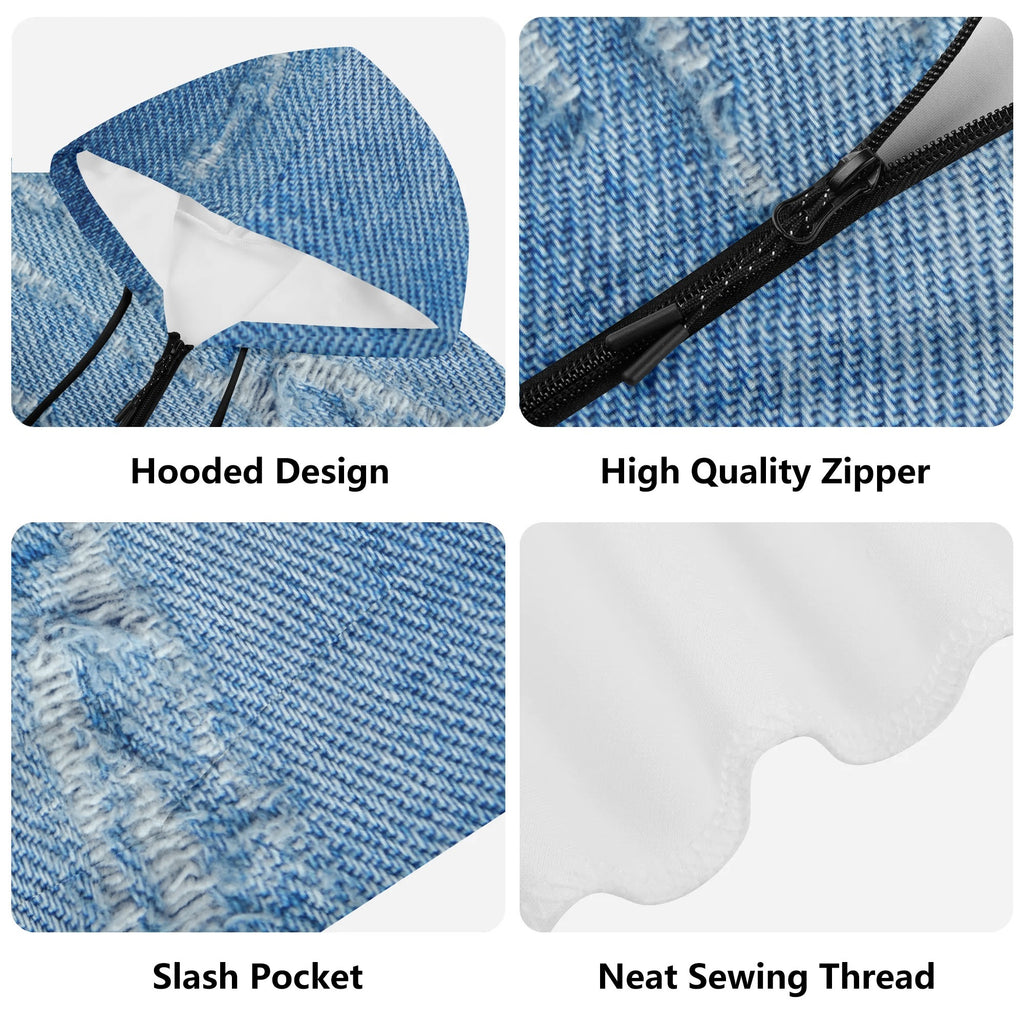 NO HOLDING BACK- Youth Lightweight Zipper Jumper Sweatshirt Hoodie, FREE SHIPPING