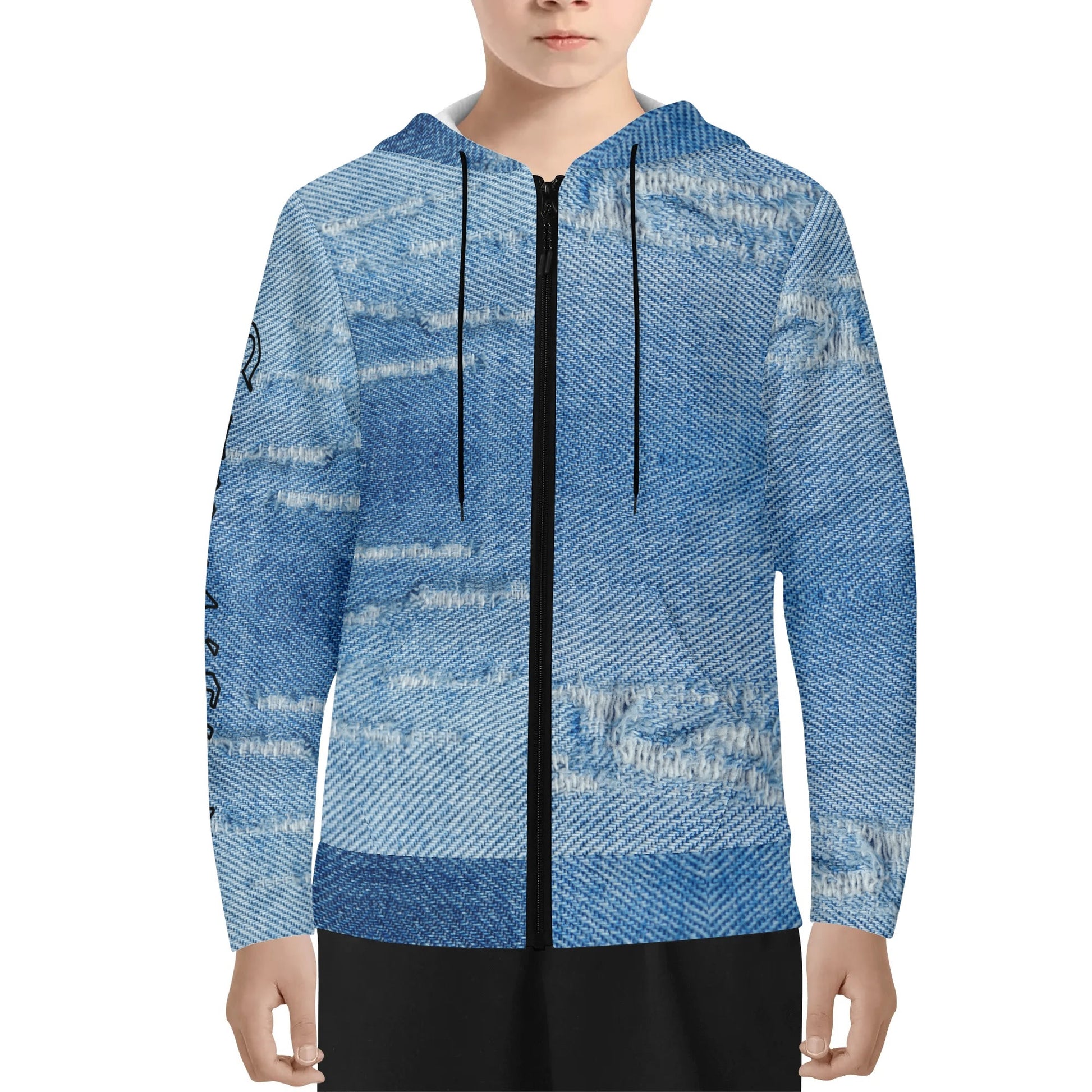 NO HOLDING BACK- Youth Lightweight Zipper Jumper Sweatshirt Hoodie, FREE SHIPPING
