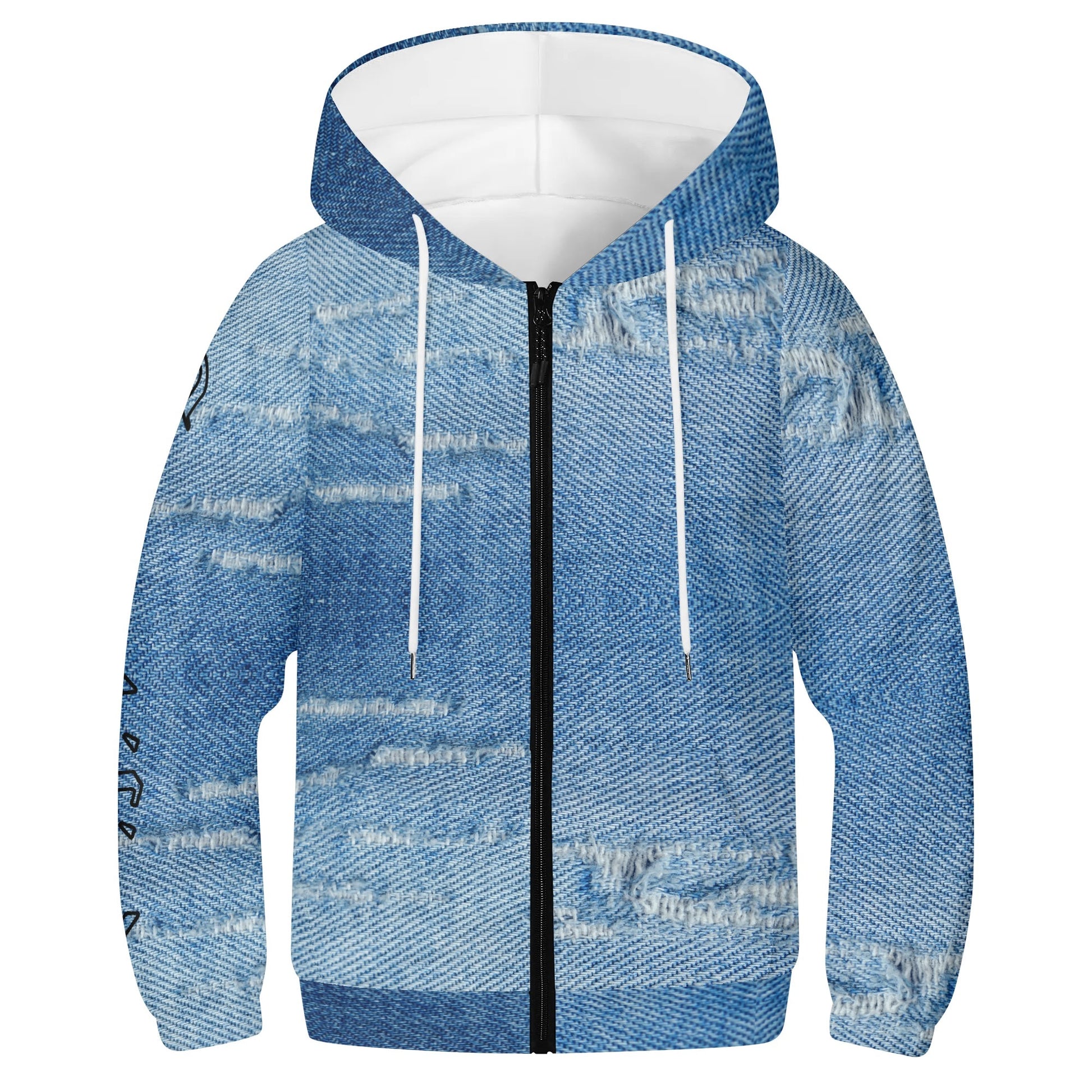 NO HOLDING BACK- Youth Lightweight Zipper Jumper Sweatshirt Hoodie, FREE SHIPPING