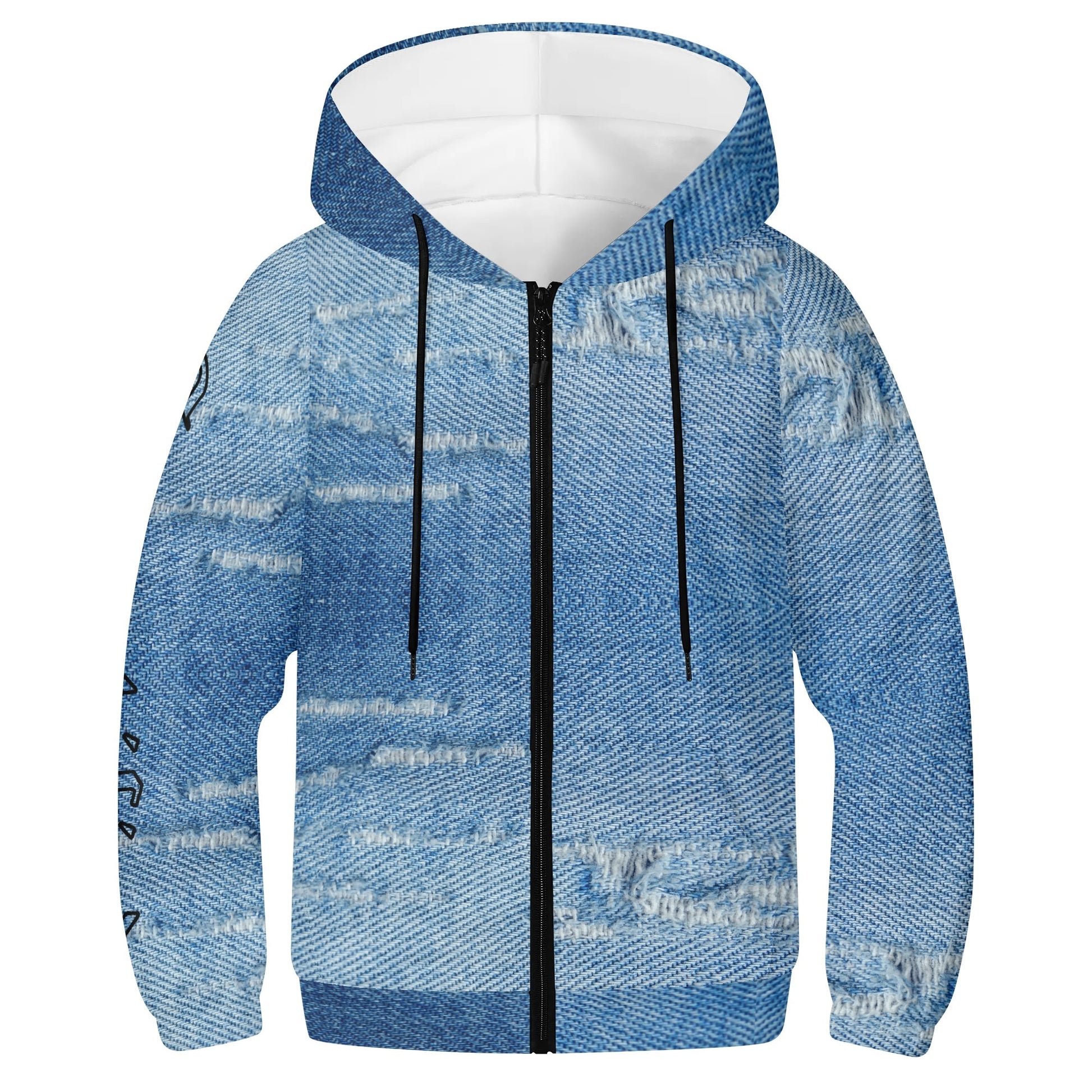 NO HOLDING BACK- Youth Lightweight Zipper Jumper Sweatshirt Hoodie, FREE SHIPPING