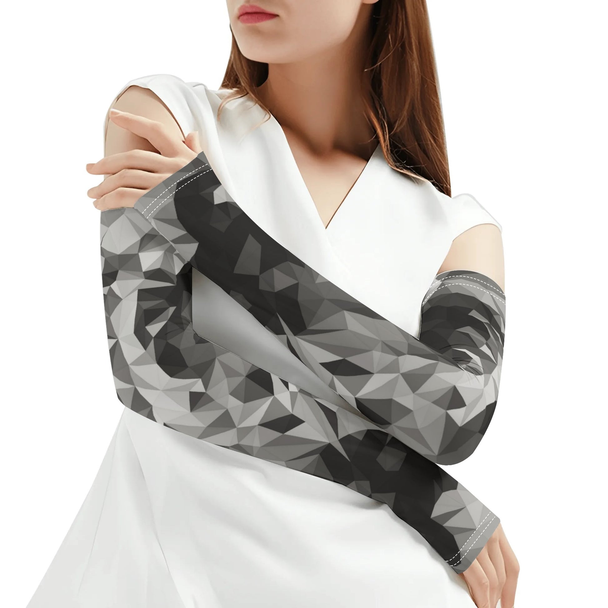 CROWN OF THORNS- A Pair Cooling Arm Sleeves Arm Cover for UV Sun Protection Gifts, FREE SHIPPING